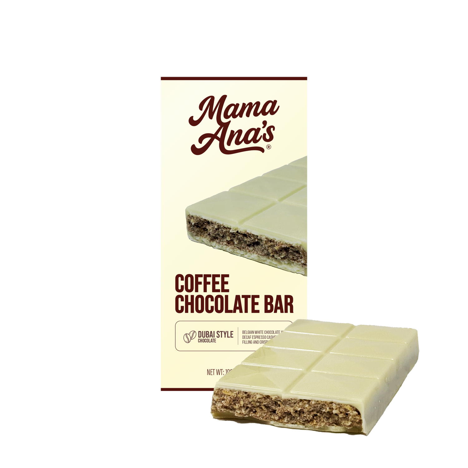 Coffee Dubai Style Chocolate Bar