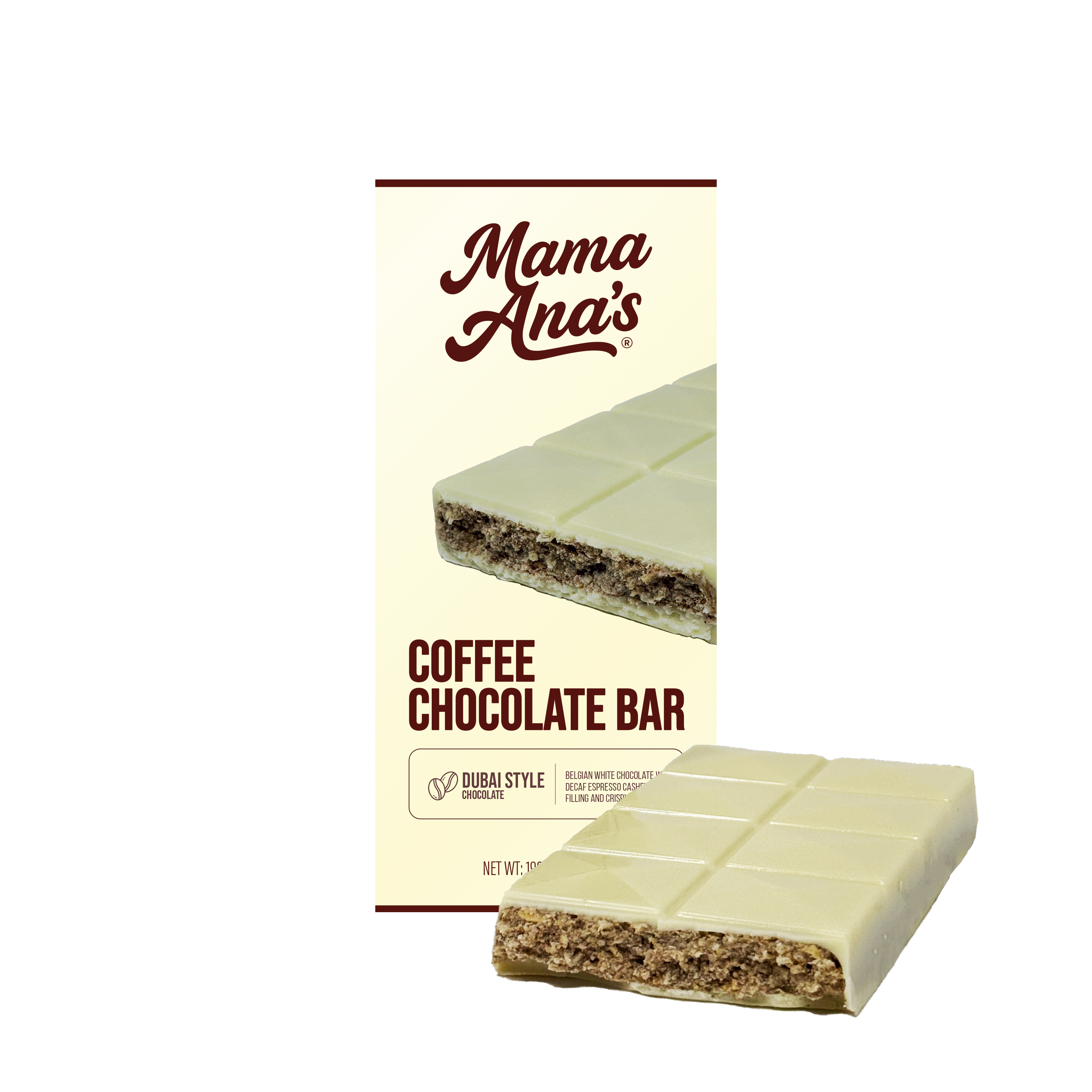 Coffee Dubai Style Chocolate Bar