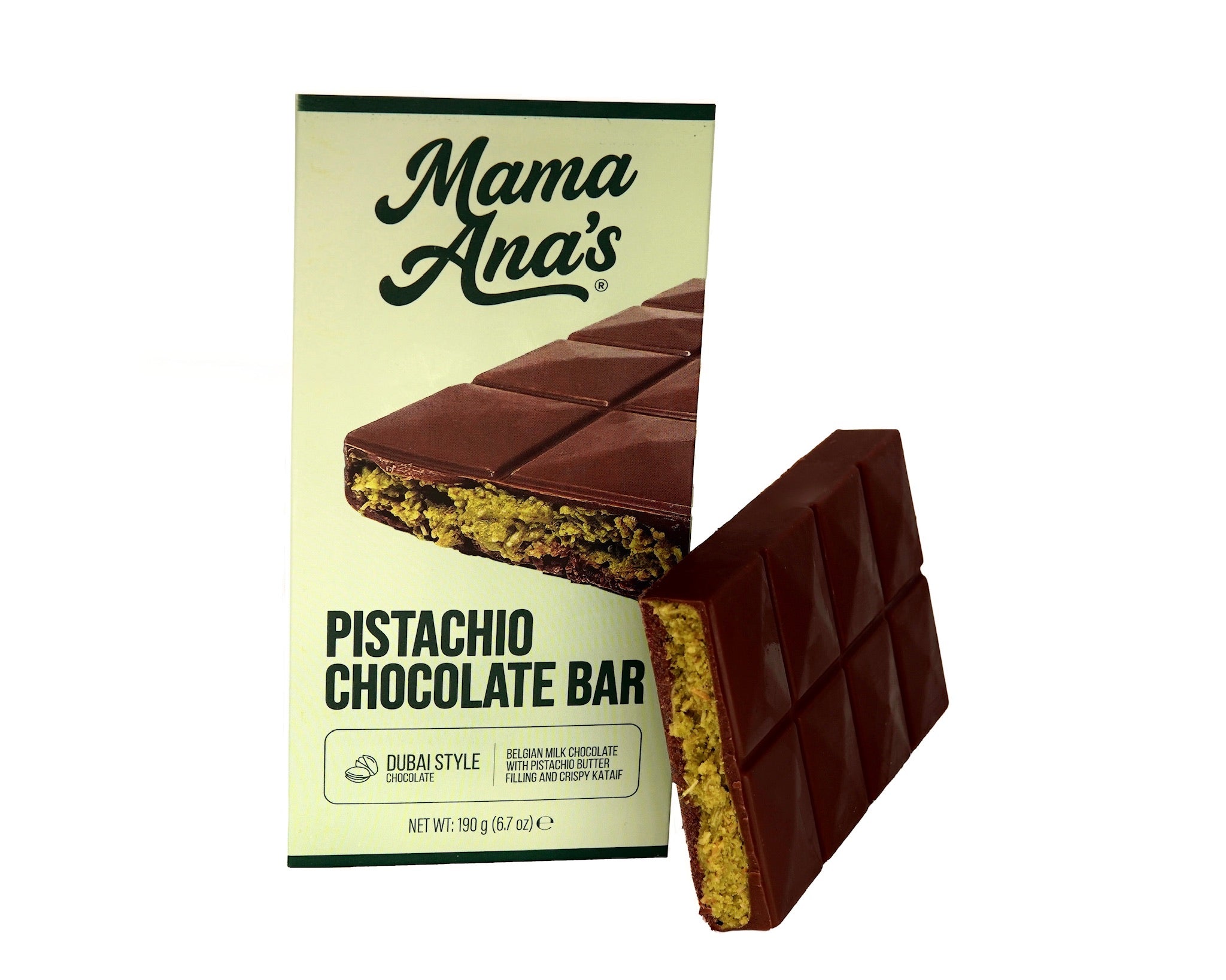 Pistachio Dubai Style Chocolate Bar