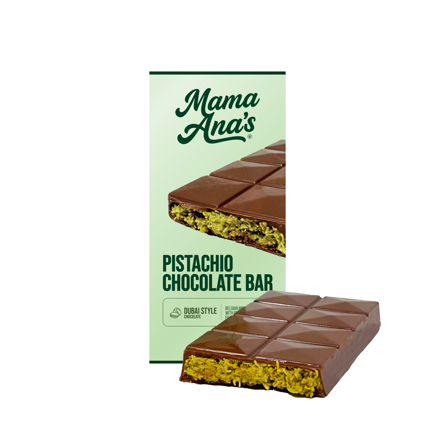 Pistachio Dubai Style Chocolate Bar